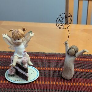 Birthday Girl 2 Piece Figurine Set